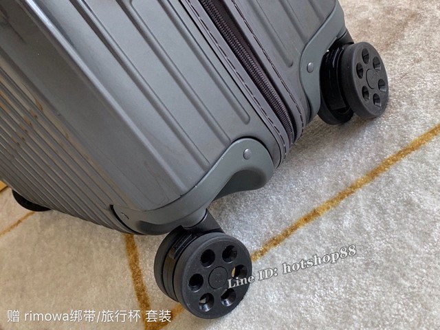 RIMOWA行李箱四輪拉杆箱 型號90080 Rimowa Essential全新色彩系列 日默瓦行李超輕pc拉鏈箱 gdx1211